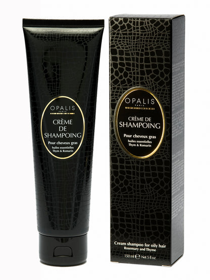 Crème de shampoing Cheveux Gras - Opalis Paris